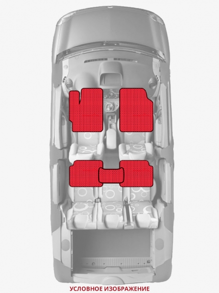 ЭВА коврики «Queen Lux» стандарт для Nissan 350Z